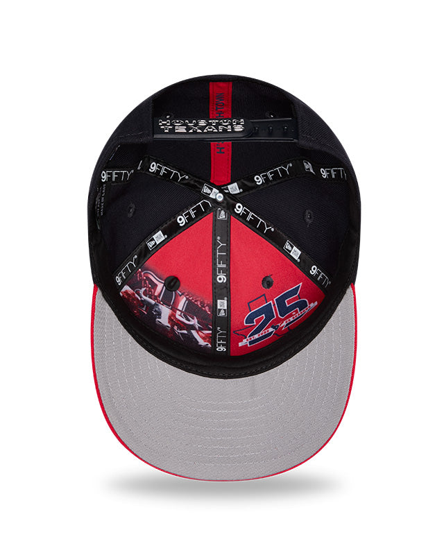 New Era 2026 NFL Draft On Stage Pre-Curved 9FIFTY Snapback Hat Texans