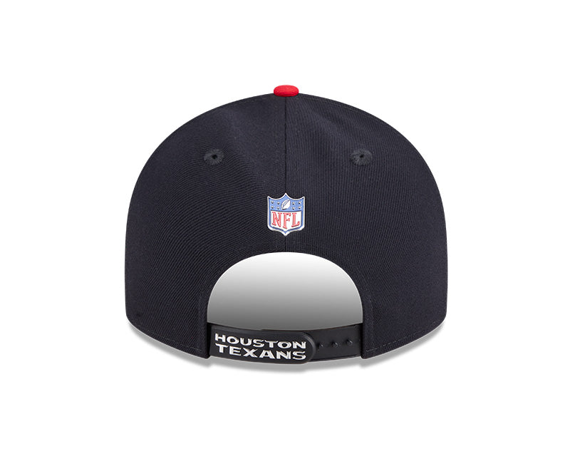 New Era 2026 NFL Draft On Stage Pre-Curved 9FIFTY Snapback Hat Texans