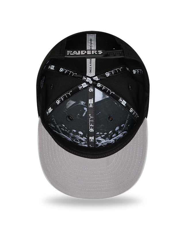 New Era 2026 NFL Draft On Stage Pre-Curved 9FIFTY Snapback Hat Raiders
