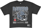 Las Vegas Raiders New Era Women's NFL Cropped Throwback Helmet T