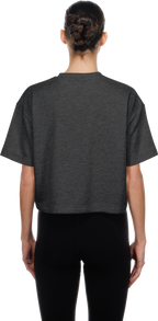 Las Vegas Raiders New Era Women's NFL Cropped Throwback Helmet T
