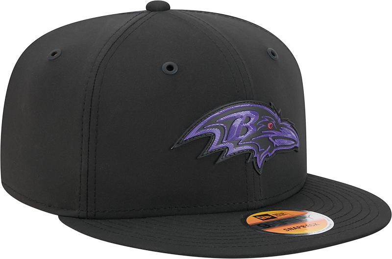 Baltimore Ravens New Era 2026 NFL Sideline 9Fifty Snapback Hat Black