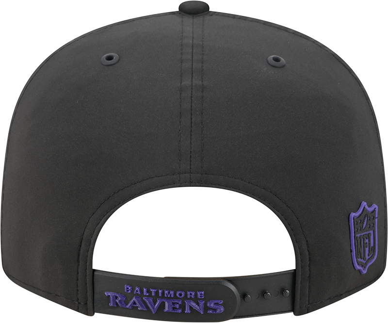 Baltimore Ravens New Era 2026 NFL Sideline 9Fifty Snapback Hat Black