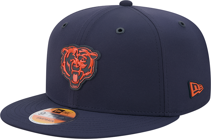 Chicago Bears New Era 2026 NFL Sideline 9Fifty Snapback Hat Black