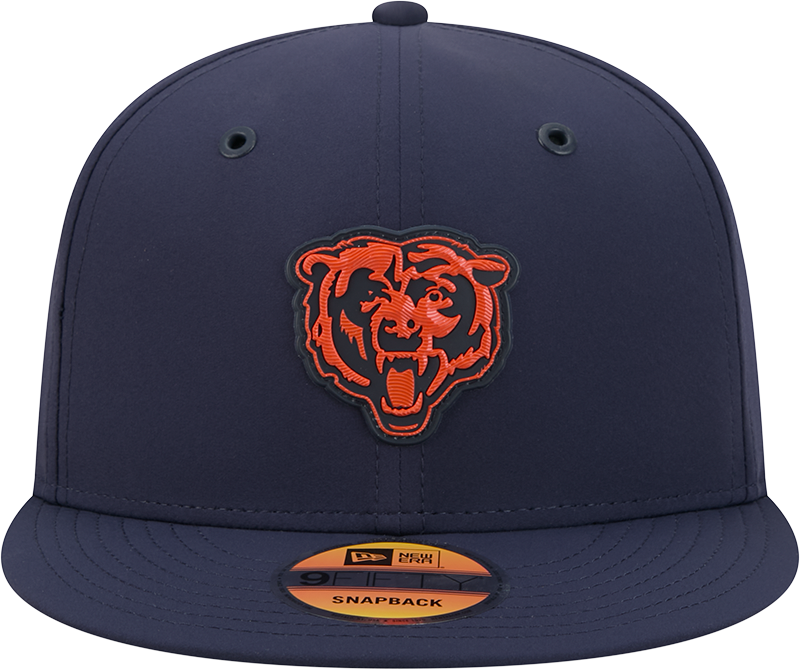Chicago Bears New Era 2026 NFL Sideline 9Fifty Snapback Hat Black