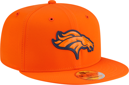 Denver Broncos New Era 2026 NFL Sideline 9Fifty Snapback Hat Orange