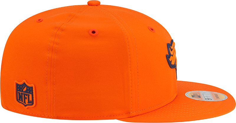 Denver Broncos New Era 2026 NFL Sideline 9Fifty Snapback Hat Orange