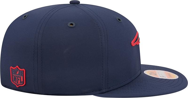 New England Patriots New Era 2026 NFL Sideline 9Fifty Snapback Hat Navy