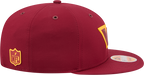 Washington Commanders New Era 2026 NFL Sideline 9Fifty Snapback Hat Red