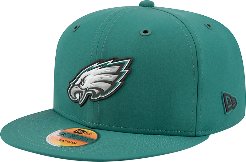 Philadelphia Eagles New Era 2026 NFL Sideline 9Fifty Snapback Hat Green