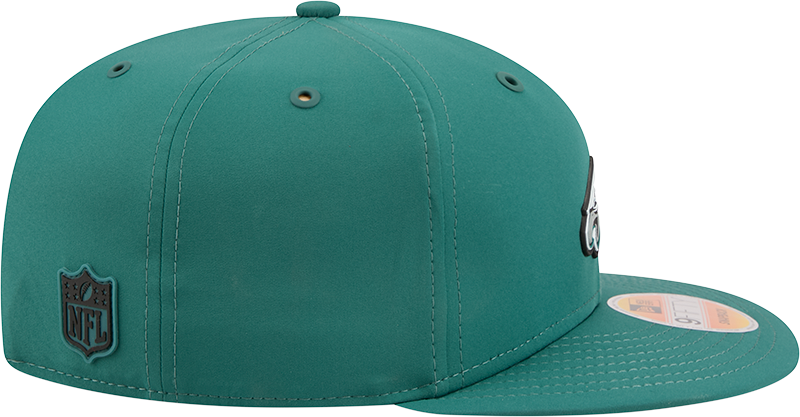 Philadelphia Eagles New Era 2026 NFL Sideline 9Fifty Snapback Hat Green