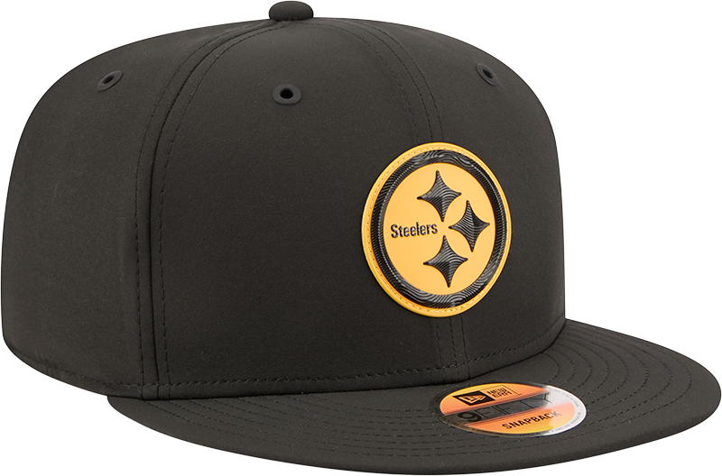 Pittsburgh Steelers New Era 2026 NFL Sideline 9Fifty Snapback Hat Black