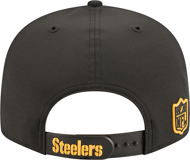 Pittsburgh Steelers New Era 2026 NFL Sideline 9Fifty Snapback Hat Black