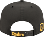 Pittsburgh Steelers New Era 2026 NFL Sideline 9Fifty Snapback Hat Black