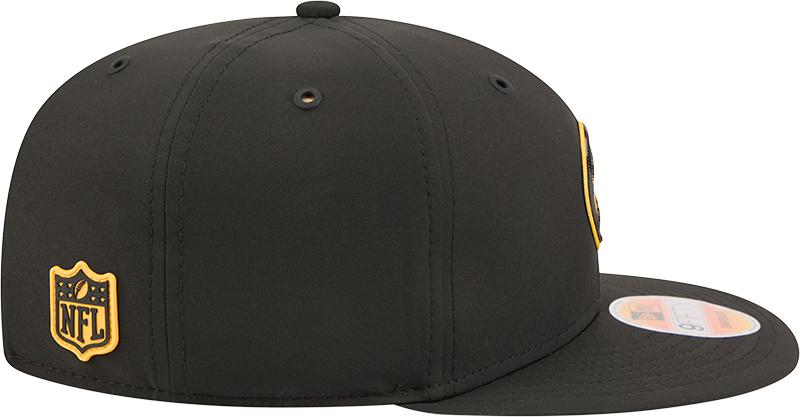 Pittsburgh Steelers New Era 2026 NFL Sideline 9Fifty Snapback Hat Black