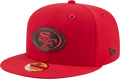 San Francisco 49ers New Era 2026 NFL Sideline 9Fifty Snapback Hat Red