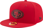 San Francisco 49ers New Era 2026 NFL Sideline 9Fifty Snapback Hat Red