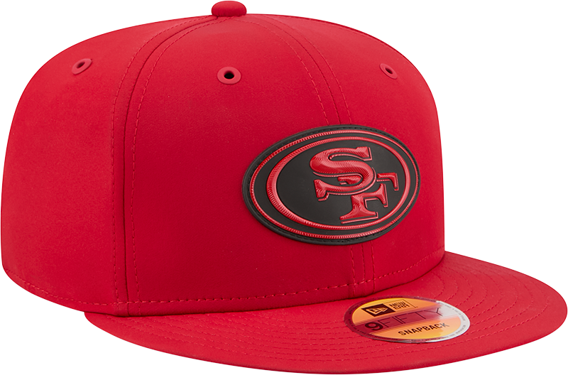 San Francisco 49ers New Era 2026 NFL Sideline 9Fifty Snapback Hat Red
