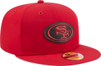 San Francisco 49ers New Era 2026 NFL Sideline 9Fifty Snapback Hat Red
