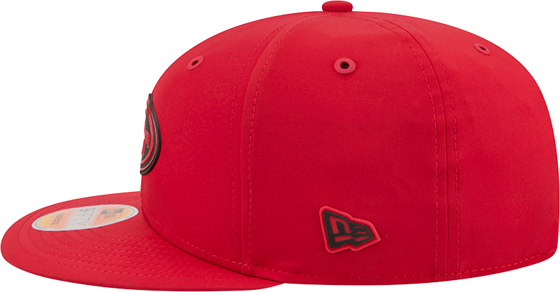 San Francisco 49ers New Era 2026 NFL Sideline 9Fifty Snapback Hat Red