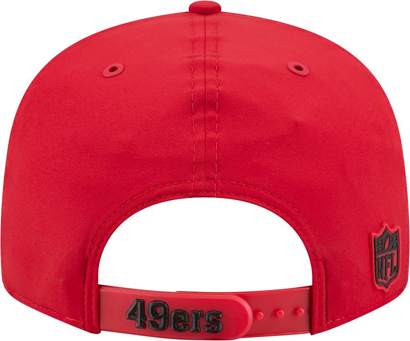 San Francisco 49ers New Era 2026 NFL Sideline 9Fifty Snapback Hat Red