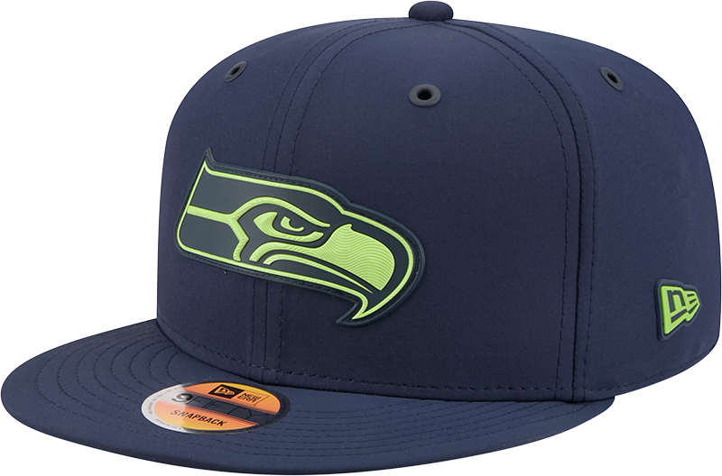 Seatte Seahawks New Era 2026 NFL Sideline 9Fifty Snapback Hat Navy