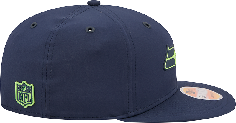 Seatte Seahawks New Era 2026 NFL Sideline 9Fifty Snapback Hat Navy