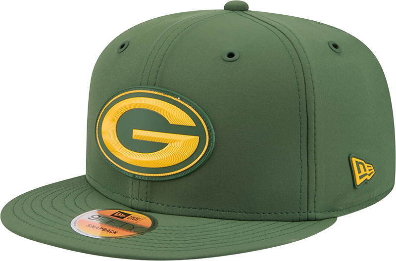 Green Bay Packers New Era 2026 NFL Sideline 9Fifty Snapback Hat Green