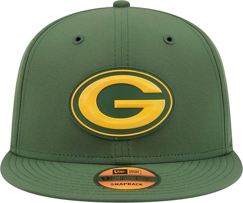 Green Bay Packers New Era 2026 NFL Sideline 9Fifty Snapback Hat Green