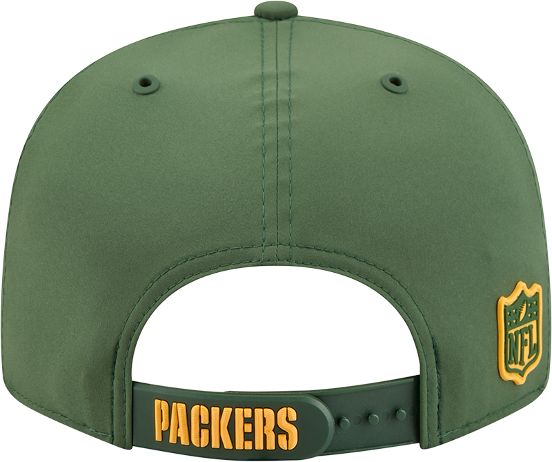 Green Bay Packers New Era 2026 NFL Sideline 9Fifty Snapback Hat Green