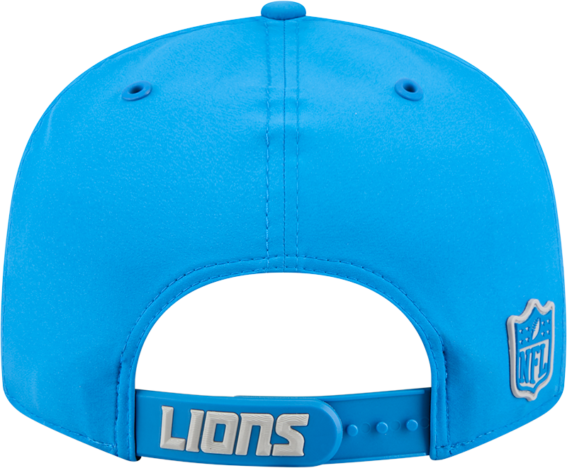 Detroit Lions New Era 2026 NFL Sideline 9Fifty Snapback Hat Blue