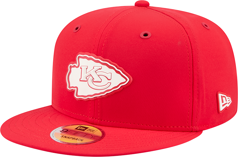 Kansas City Chiefs New Era 2026 NFL Sideline 9Fifty Snapback Hat Red