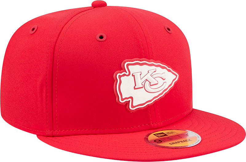 Kansas City Chiefs New Era 2026 NFL Sideline 9Fifty Snapback Hat Red
