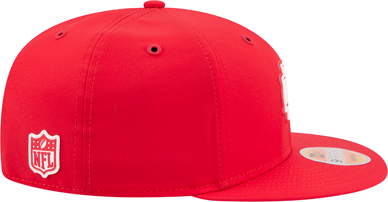Kansas City Chiefs New Era 2026 NFL Sideline 9Fifty Snapback Hat Red