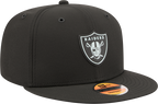 Las Vegas Raiders New Era 2026 NFL Sideline 9Fifty Snapback Hat Black