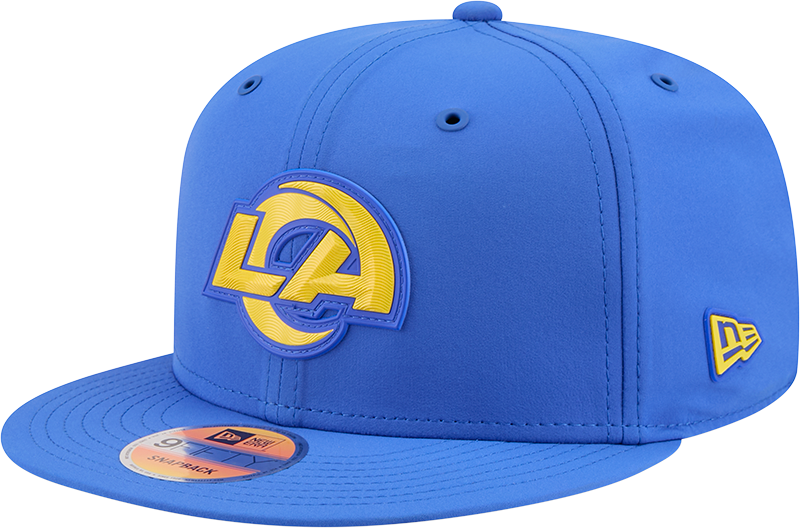 Los Angeles Rams New Era 2026 NFL Sideline 9Fifty Snapback Hat Blue