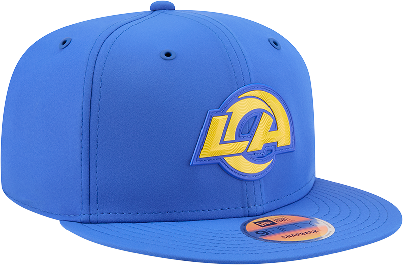 Los Angeles Rams New Era 2026 NFL Sideline 9Fifty Snapback Hat Blue