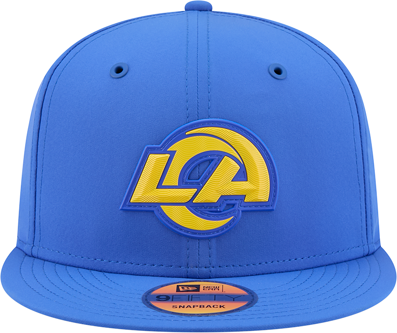 Los Angeles Rams New Era 2026 NFL Sideline 9Fifty Snapback Hat Blue
