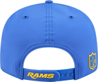 Los Angeles Rams New Era 2026 NFL Sideline 9Fifty Snapback Hat Blue
