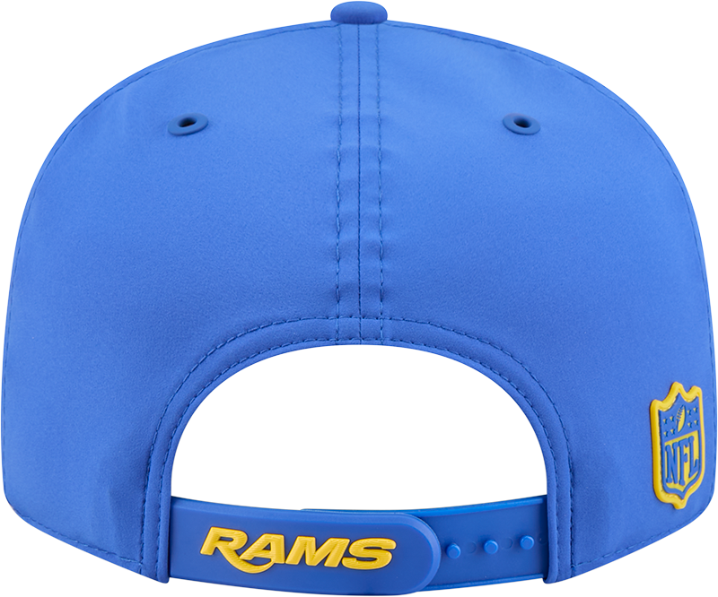 Los Angeles Rams New Era 2026 NFL Sideline 9Fifty Snapback Hat Blue