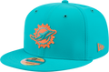 Miami Dolphins New Era 2026 NFL Sideline 9Fifty Snapback Hat