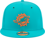Miami Dolphins New Era 2026 NFL Sideline 9Fifty Snapback Hat