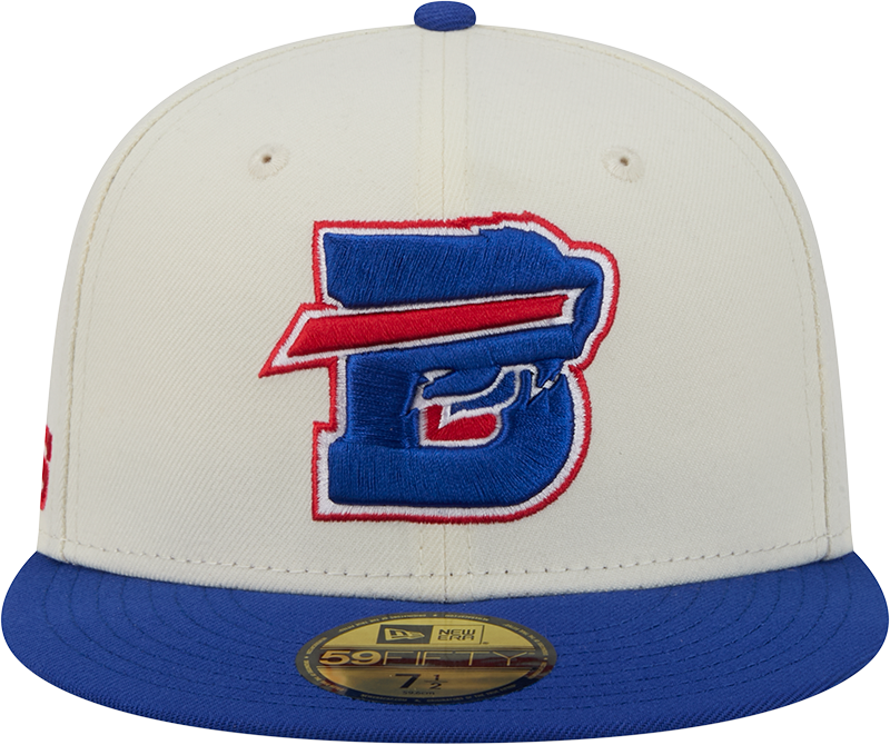 Buffalo Bills Deceptor Chrome White New Era 59FIFTY Fitted Hat