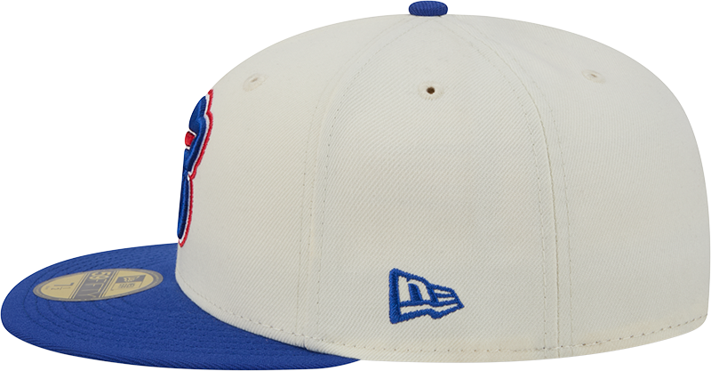 Buffalo Bills Deceptor Chrome White New Era 59FIFTY Fitted Hat