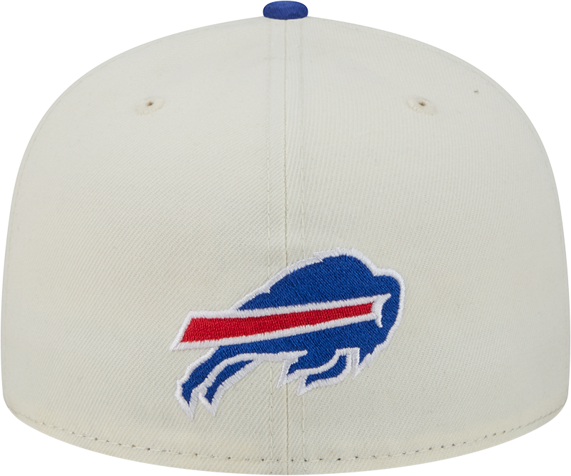 Buffalo Bills Deceptor Chrome White New Era 59FIFTY Fitted Hat