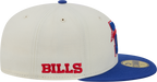 Buffalo Bills Deceptor Chrome White New Era 59FIFTY Fitted Hat
