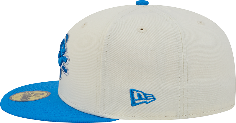 Detroit Lions Deceptor Chrome White New Era 59FIFTY Fitted Hat