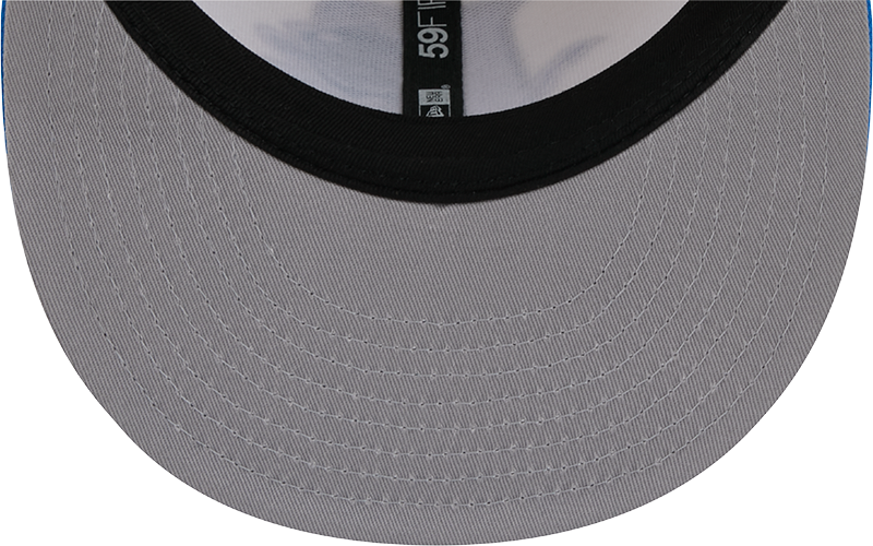 Detroit Lions Deceptor Chrome White New Era 59FIFTY Fitted Hat