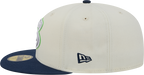 Seattle Seahawks Deceptor Chrome White New Era 59FIFTY Fitted Hat