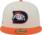 Denver Broncos Deceptor Chrome White New Era 59FIFTY Fitted Hat